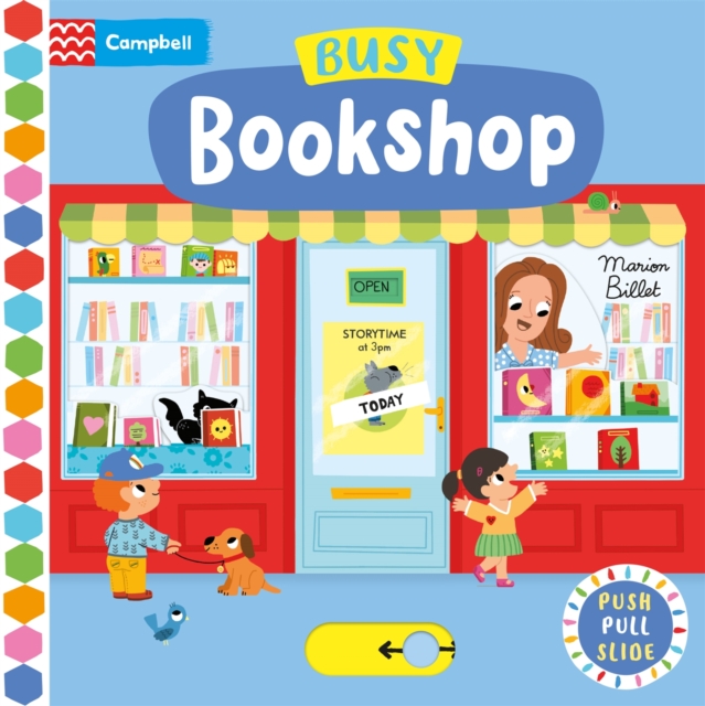 Busy Bookshop : A Push, Pull, Slide Book